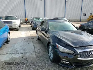 2015 Infiniti Q50 Premium z VIN JN1BV7AR8FM417810, wystawiony jako Copart lot #55492005 z przebiegiem 88 015 mil mil oraz Nie do naprawy • Non repairable. Historia ofert i sprzedaży dostępna na DreamBid. Obrazek 13.