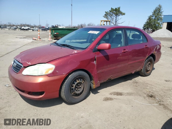 2005 Toyota Corolla CE with VIN 1NXBR32E25Z378650, listed as a Copart auction lot 53804975 with 299,999 mi miles and Clean Title. Bid and sale history available at DreamBid. Image 1.