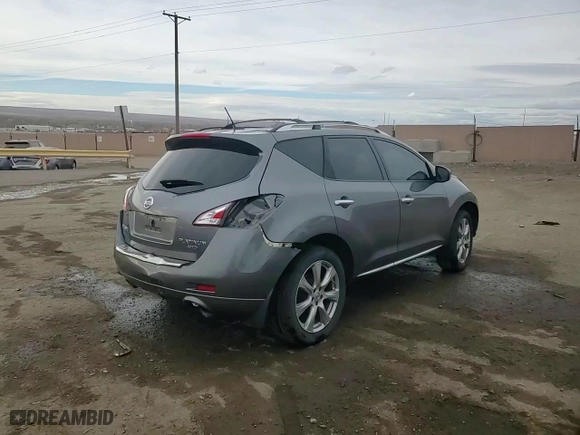 2013 Nissan Murano SL with VIN JN8AZ1MW6DW316539, listed as a Copart auction lot 45643175 with 113,163 mi miles and Salvage Title. Bid and sale history available at carsss.com. Image 14.