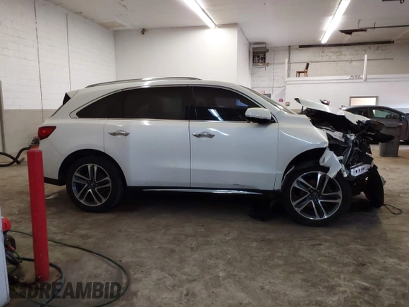 2018 Acura MDX Advance with VIN 5J8YD4H89JL000217, listed as a IAAI auction lot 41614726 with 89,286 mi miles and . Bid and sale history available at carsss.com. Image 14.