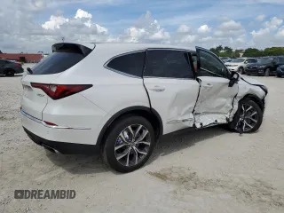 2023 Acura MDX w/Technology Package with VIN 5J8YD9H49PL005534, listed as a Copart auction lot 72994894 with 14,950 mi miles and Salvage Title. Bid and sale history available at carsss.com. Image 3.