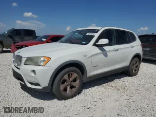 2011 BMW X3 28i with VIN 5UXWX5C57BL713925, listed as a Copart auction lot 48788395 with 94,929 mi miles and Salvage Title. Bid and sale history available at carsss.com. Image 1.