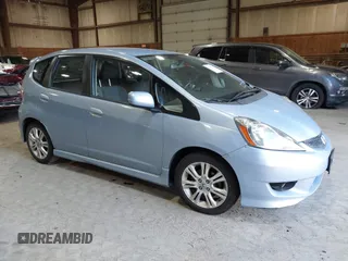 2009 Honda Fit Sport with VIN JHMGE88499S008250, listed as a IAAI auction lot 41892034 with 307,883 mi miles. Bid and sale history available at carsss.com. Image 1.