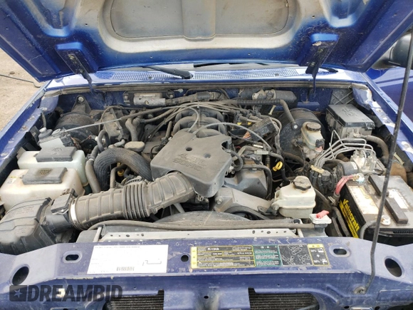 2003 Ford Ranger XL Fleet with VIN 1FTZR45E03PA09155, listed as a Copart auction lot 60283335 with 219,406 mi miles and Salvage title. Bid and sale history available at DreamBid. Image 11.