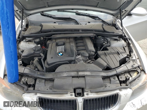 2008 BMW 3 Series 328i with VIN WBAVC53588FZ85588, listed as a Copart auction lot 53753025 with 134,650 mi miles and Salvage Title. Bid and sale history available at carsss.com. Image 11.