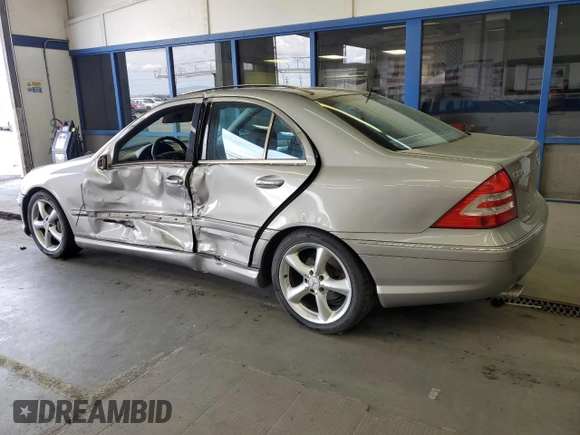 2006 Mercedes-Benz C 230 Sport with VIN WDBRF52HX6F824940, listed as a Copart auction lot 54269665 with 162,495 mi miles and Salvage Title. Bid and sale history available at carsss.com. Image 2.