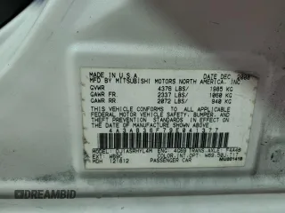 2009 Mitsubishi Galant ES with VIN 4A3AB36F79E041377, listed as a Copart auction lot 48393065 with 130,620 mi miles and Salvage Title. Bid and sale history available at carsss.com. Image 14.