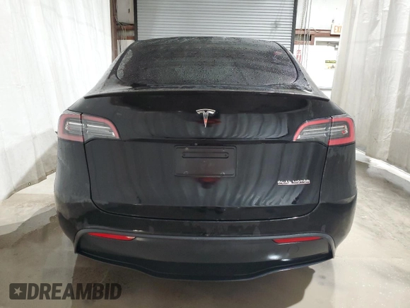2022 Tesla Model Y Performance with VIN 7SAYGDEF3NF453267, listed as a Copart auction lot 53787615 with 82,452 mi miles and Salvage Title. Bid and sale history available at DreamBid. Image 6.