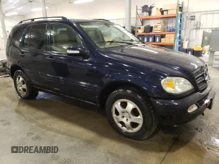 2002 Mercedes-Benz M 320/430/500 с VIN 4JGAB54E52A319680, выставлен на аукционе Copart как лот 55136505 с пробегом 192 023 миль миль и На запчасти • Non repairable. История ставок и продаж доступна на DreamBid. Изображение 4.