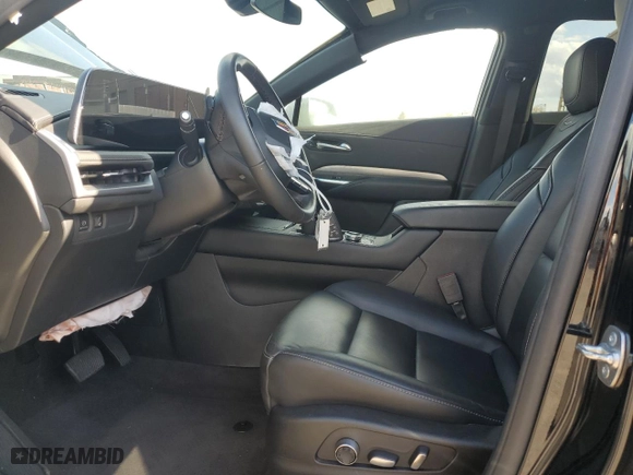 2024 Cadillac XT4 FWD Premium Luxury with VIN 1GYFZCR41RF205418, listed as a Copart auction lot 53528545 with 20,376 mi miles and Clean Title. Bid and sale history available at carsss.com. Image 7.