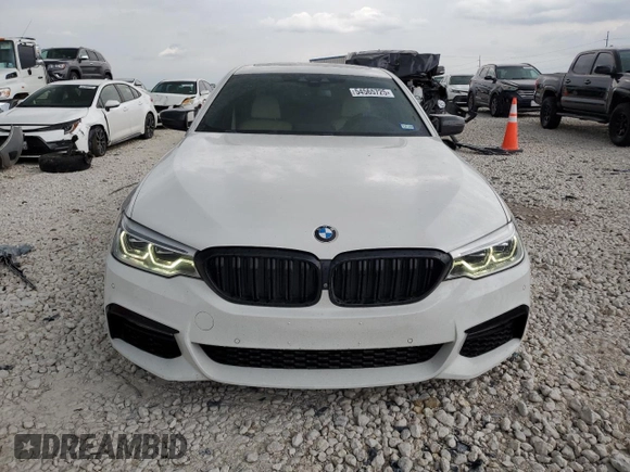 2017 BMW 5 Series 540i with VIN WBAJE5C32HG914839, listed as a Copart auction lot 54565725 with 71,795 mi miles and Salvage title. Bid and sale history available at DreamBid. Image 5.