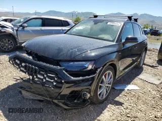 2024 Audi Q5 S line Prestige with VIN WA1F2AFY3R2034081, listed as a Copart auction lot 57884204 with 2,793 mi miles and Salvage Title. Bid and sale history available at carsss.com. Image 1.