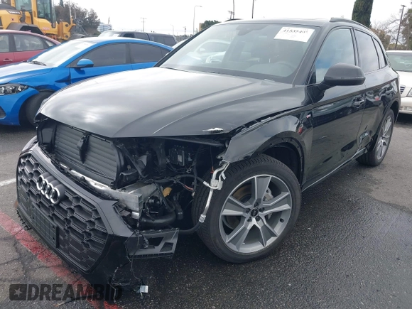 2025 Audi Q5 S line Premium z VIN WA1GAAFY7S2026126, wystawiony jako IAAI lot #41535407 z przebiegiem 1303 mil mil oraz . Historia ofert i sprzedaży dostępna na DreamBid. Obrazek 18.