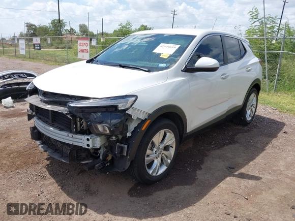 2024 Buick Encore GX Preferred with VIN KL4AMBSL0RB015136, listed as a IAAI auction lot 42441659 with 16,963 mi miles and . Bid and sale history available at DreamBid. Image 2.