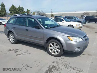 2008 Subaru Outback (Natl) i with VIN 4S4BP61C487360595, listed as a IAAI auction lot 41859839 with 163,850 mi miles. Bid and sale history available at carsss.com. Image 1.