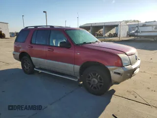 2004 Mercury Mountaineer Convenience z VIN 4M2ZU86E44UJ24522, wystawiony jako Copart lot #50427595 z przebiegiem 195 544 mil mil oraz Szkody całkowita. Historia ofert i sprzedaży dostępna na DreamBid. Obrazek 4.