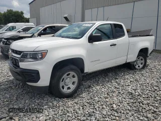 2022 Chevrolet Colorado 2WD Work Truck with VIN 1GCHSBEA0N1271281, listed as a Copart auction lot 58011475 with 65,556 mi miles and Salvage title. Bid and sale history available at DreamBid. Image 1.