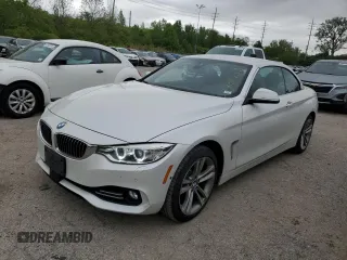 2016 BMW 4 Series 428i xDrive with VIN WBA3T1C57GP821998, listed as a Copart auction lot 51481424 with 83,302 mi miles and Salvage Title. Bid and sale history available at carsss.com. Image 1.
