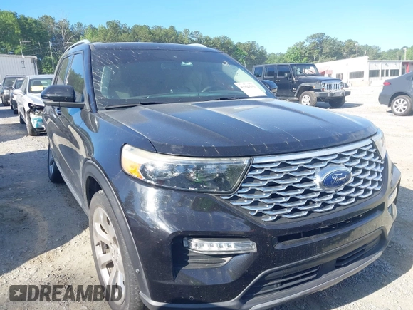 2020 Ford Explorer Platinum with VIN 1FM5K8HCXLGA34791, listed as a IAAI auction lot 42329315 with 65,820 mi miles and . Bid and sale history available at DreamBid. Image 1.
