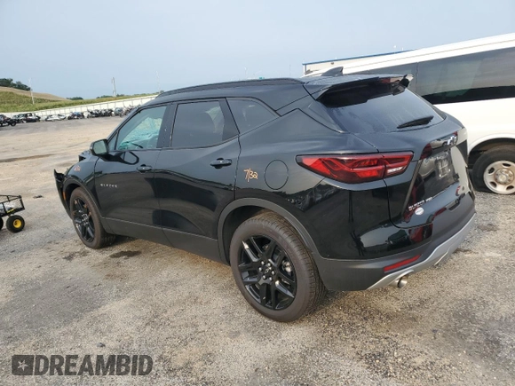 2024 Chevrolet Blazer LT z VIN 3GNKBJRS7RS159107, wystawiony jako Copart lot #65522404 z przebiegiem 15 219 mil mil oraz Szkoda całkowita • Salvage title. Historia ofert i sprzedaży dostępna na DreamBid. Obrazek 2.