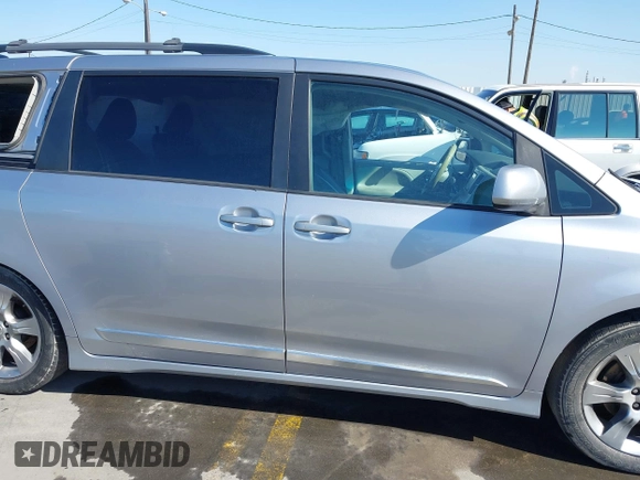 2012 Toyota Sienna SE with VIN 5TDXK3DC3CS189064, listed as a IAAI auction lot 42022390 with 193,016 mi miles and . Bid and sale history available at DreamBid. Image 13.