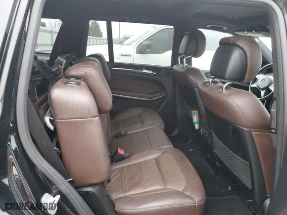 2015 Mercedes-Benz GL-Class GL 550 with VIN 4JGDF7DE6FA607789, listed as a Copart auction lot 89398015 with 130,709 mi miles and Salvage Title. Bid and sale history available at carsss.com. Image 10.