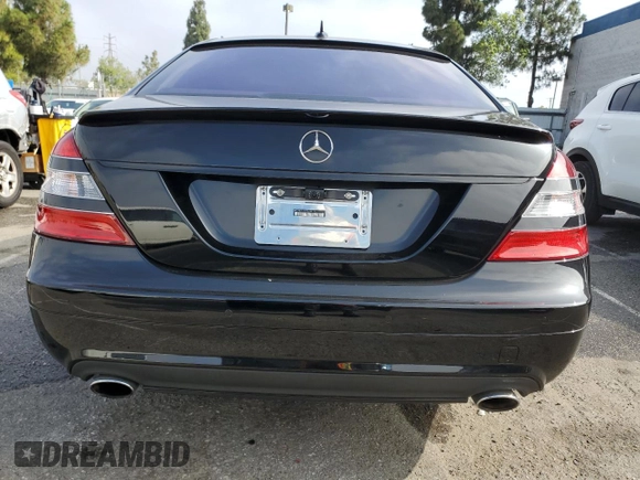 2007 Mercedes-Benz S 550 with VIN WDDNG71XX7A103152, listed as a Copart auction lot 60936705 with 106,127 mi miles and Salvage title. Bid and sale history available at DreamBid. Image 6.