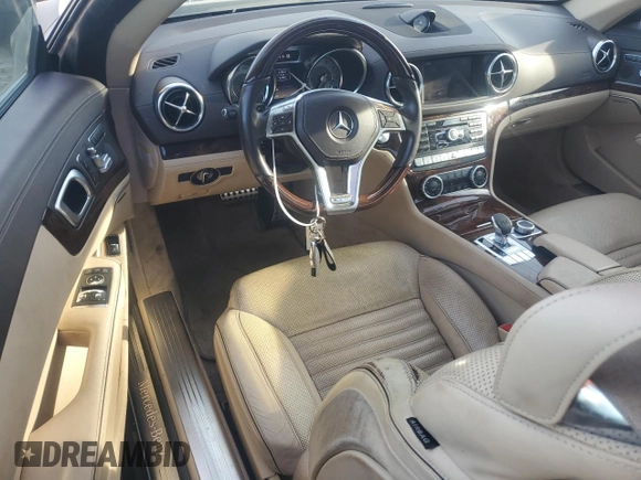 2013 Mercedes-Benz SL-Class SL 550 with VIN WDDJK7DA6DF014410, listed as a Copart auction lot 79112984 with 62,943 mi miles and Salvage Title. Bid and sale history available at carsss.com. Image 8.