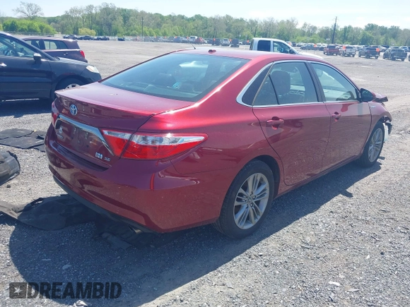 2015 Toyota Camry LE with VIN 4T1BD1FK9FU163867, listed as a IAAI auction lot 42133336 with 211,820 mi miles and . Bid and sale history available at DreamBid. Image 4.
