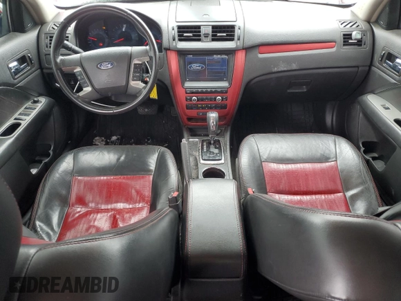 2011 Ford Fusion SPORT with VIN 3FAHP0DC4BR142413, listed as a Copart auction lot 44555335 with 172,951 mi miles and Salvage Title. Bid and sale history available at carsss.com. Image 8.