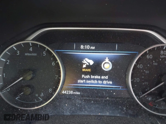 2020 Nissan Maxima Platinum with VIN 1N4AA6FVXLC380903, listed as a IAAI auction lot 41588780 with 44,238 mi miles and . Bid and sale history available at DreamBid. Image 7.