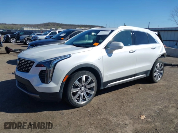 2020 Cadillac XT4 FWD Premium Luxury with VIN 1GYFZCR41LF115094, listed as a IAAI auction lot 41838506 with 70,153 mi miles and . Bid and sale history available at carsss.com. Image 18.