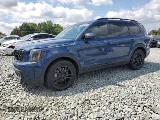 2025 Kia Telluride SX X-Line with VIN 5XYP5DGC0SG568897, listed as a Copart auction lot 54936505 with 5,146 mi miles and Salvage title. Bid and sale history available at DreamBid. Image 1.