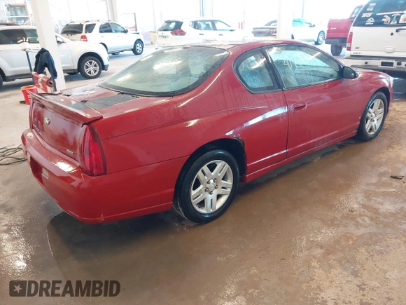2007 Chevrolet Monte Carlo LT with VIN 2G1WK15K279418461, listed as a IAAI auction lot 41442212 with 257,763 mi miles. Bid and sale history available at carsss.com. Image 4.