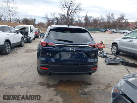 2018 Mazda CX-9 Sport with VIN JM3TCBBY9J0225710, listed as a IAAI auction lot 41739509 with 92,022 mi miles. Bid and sale history available at carsss.com. Image 17.