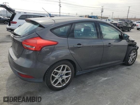 2015 Ford Focus SE with VIN 1FADP3K23FL330287, listed as a Copart auction lot 53170115 with 107,181 mi miles and Salvage Title. Bid and sale history available at carsss.com. Image 3.