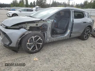 2024 Chevrolet Equinox EV LT z VIN 3GN7DLRP0RS287745, wystawiony jako Copart lot #55847185 z przebiegiem 11 823 mil mil oraz Szkoda całkowita • Salvage title. Historia ofert i sprzedaży dostępna na DreamBid. Obrazek 1.
