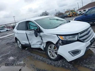 2018 Ford Edge SEL with VIN 2FMPK4J89JBB03644, listed as a IAAI auction lot 41734510 with 103,853 mi miles. Bid and sale history available at carsss.com. Image 1.