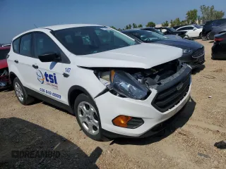 2018 Ford Escape S with VIN 1FMCU0F79JUC07742, listed as a Copart auction lot 67199553 with 102,494 mi miles and Salvage Title. Bid and sale history available at carsss.com. Image 4.