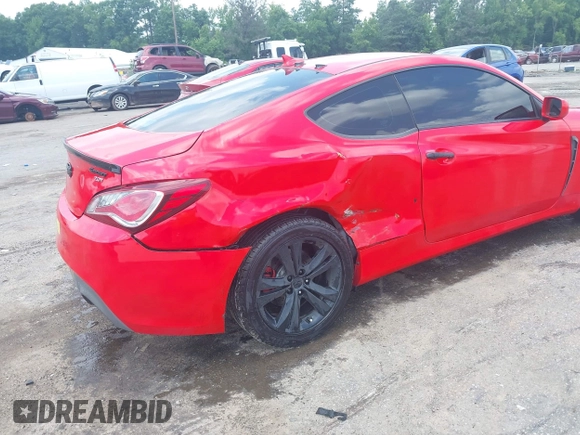 2011 Hyundai Genesis Coupe with VIN KMHHT6KD5BU060618, listed as a IAAI auction lot 42692857 with 131,540 mi miles and . Bid and sale history available at DreamBid. Image 6.