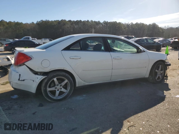 2008 Pontiac G6 with VIN 1G2ZG57N684103482, listed as a Copart auction lot 46372455 with 282,716 mi miles and Salvage Title. Bid and sale history available at carsss.com. Image 3.