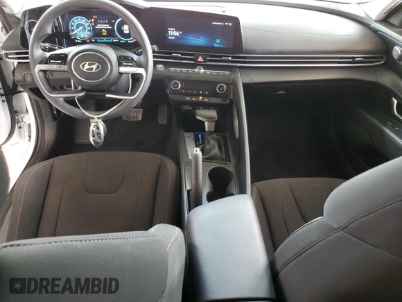 2024 Hyundai Elantra SEL with VIN KMHLM4DG9RU764026, listed as a Copart auction lot 52707325 with 13,660 mi miles and Non Repairable. Bid and sale history available at carsss.com. Image 8.