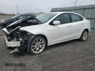 2013 Dodge Dart Rallye with VIN 1C3CDFBAXDD291331, listed as a Copart auction lot 53439395 with 282,305 mi miles and Salvage Title. Bid and sale history available at carsss.com. Image 1.