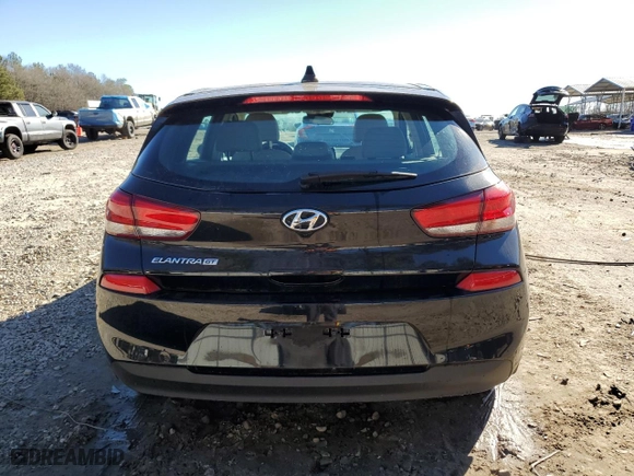 2020 Hyundai Elantra GT with VIN KMHH35LE8LU140045, listed as a Copart auction lot 87654935 with NaN miles and Salvage Title. Bid and sale history available at carsss.com. Image 6.