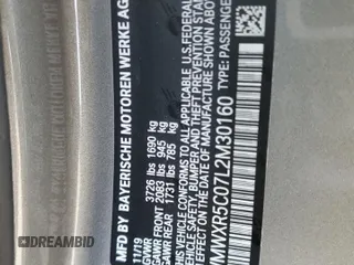 2020 MINI Hardtop Cooper S z VIN WMWXR5C07L2M30160, wystawiony jako Copart lot #55999495 z przebiegiem 41 171 mil mil oraz Szkoda całkowita • Salvage title. Historia ofert i sprzedaży dostępna na DreamBid. Obrazek 12.