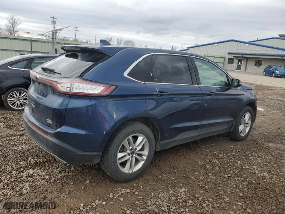 2017 Ford Edge SEL with VIN 2FMPK4J93HBB72705, listed as a Copart auction lot 50812645 with 133,043 mi miles and Salvage Title. Bid and sale history available at carsss.com. Image 3.