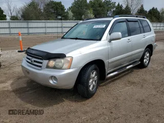 2003 Toyota Highlander z VIN JTEGF21A130086368, wystawiony jako Copart lot #54157435 z przebiegiem 115 201 mil mil oraz Szkoda całkowita • Salvage title. Historia ofert i sprzedaży dostępna na DreamBid. Obrazek 1.