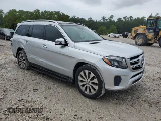 2018 Mercedes-Benz GLS 450 with VIN 4JGDF6EE3JB122053, listed as a Copart auction lot 62661644 with 57,757 mi miles and Salvage Title. Bid and sale history available at DreamBid. Image 4.
