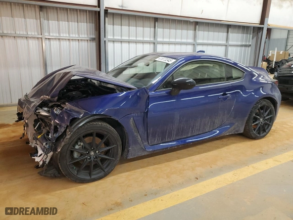 2024 Toyota GR86 Premium with VIN JF1ZNBE19R8758123, listed as a Copart auction lot 41873345 with 17,662 mi miles and Salvage Title. Bid and sale history available at carsss.com. Image 1.