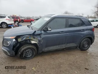 2023 Hyundai Venue Limited with VIN KMHRC8A33PU230183, listed as a Copart auction lot 49614105 with 103,848 mi miles and Salvage Title. Bid and sale history available at DreamBid. Image 1.